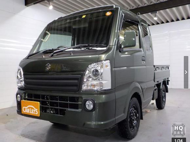 スズキ スーパーキャリイ X 3方開 オートギヤシフト車 4WD SDナビ ETC HIDランプ