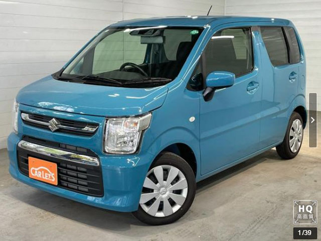 スズキ ワゴンR FX FX(4名) 禁煙車 プッシュスタート 電格ミラー オートエアコン シートヒーター CDチューナー スズキセーフティー コーナーセンサー オートライト レベライザー 内装ブラック キーフリー